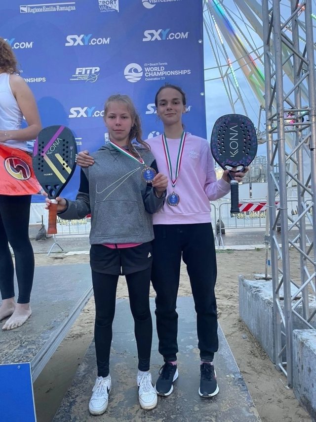 Рыбинские спортсменки стали бронзовыми призерами на Чемпионате мира по пляжному теннису