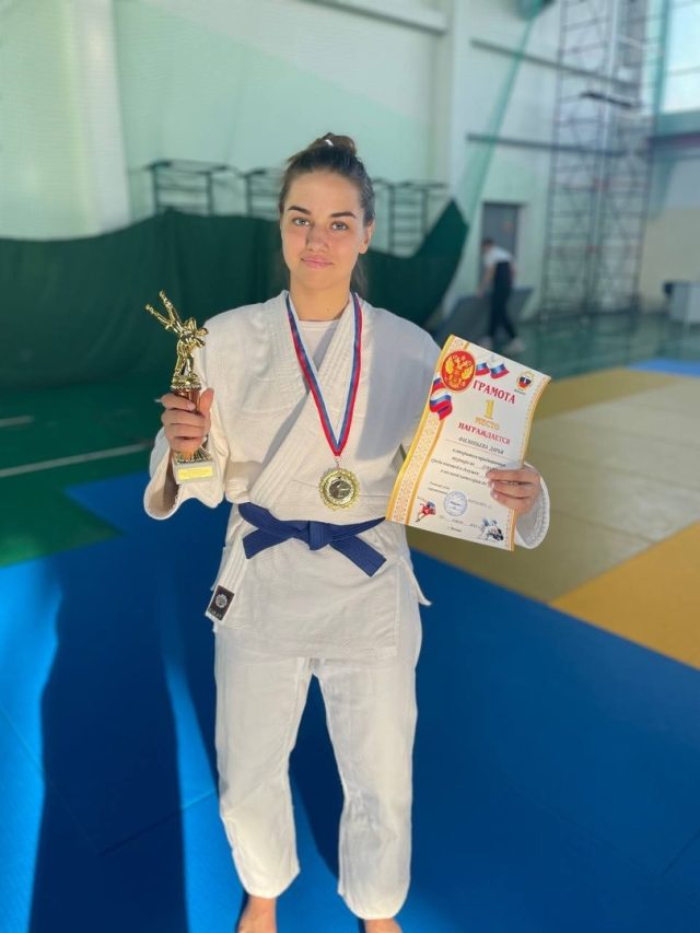 Рыбинская дзюдоиска триумфально выступила в Москве