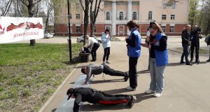 Рыбинцы установили «Рекорд Победы»