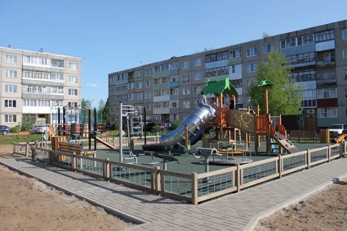 Семь дворов Рыбинского района преобразятся в этом году