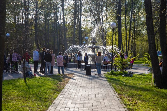В поселке Волжский состоится праздник у фонтана