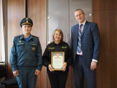 В Рыбинске сотрудницу охранной организации наградили благодарственным письмом за смелый поступок