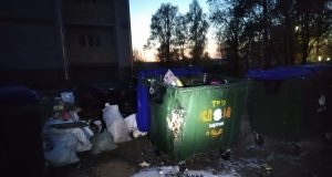 В Рыбинске горели мусорные баки в Северном