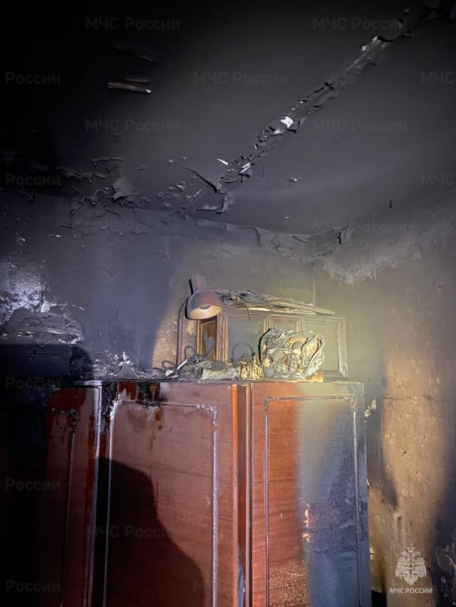 Пожар в Копаево привел к трагедии