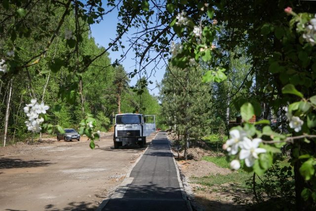 Дорогу к больнице № 3 в микрорайоне Волжский приведут в порядок