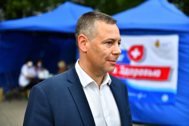 Михаил Евраев дал старт акции «Шаг к здоровью»