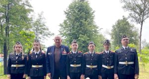 У кадетского корпуса появился закладной камень