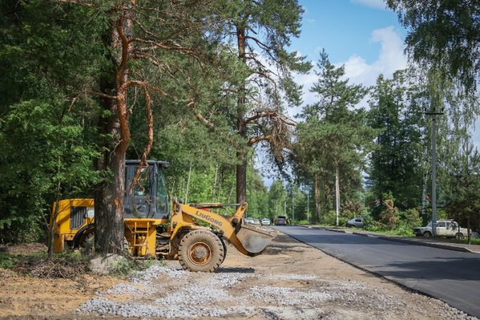 Ремонт проезда к горбольнице в Волжском микрорайоне завершается