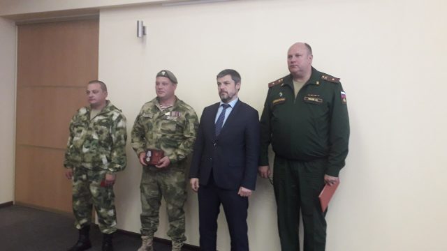 В Рыбинске наградили героев СВО