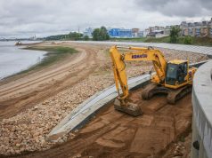 Берегоукрепление от «Полета» до «Вымпела» выходит на финишный этап