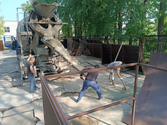 В Рыбинске строят еще одну скейт-площадку