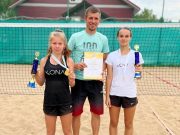 Рыбинские спортсменки взяли золото первенства России по пляжному теннису