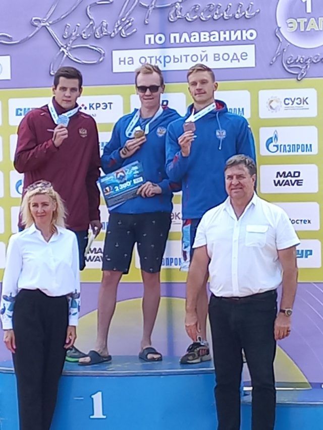 Кирилл Беляев приплыл к бронзе на открытой воде Кубка России