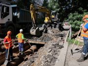 В Рыбинске приступили к ремонту проблемой магистральной сети теплоснабжения