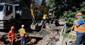 В Рыбинске приступили к ремонту проблемой магистральной сети теплоснабжения