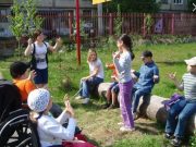 Лагерь имени Матросова открыл свои двери для детей с ОВЗ