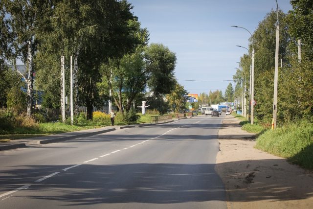 В Запахомовском районе Рыбинска появится нормальный тротуар