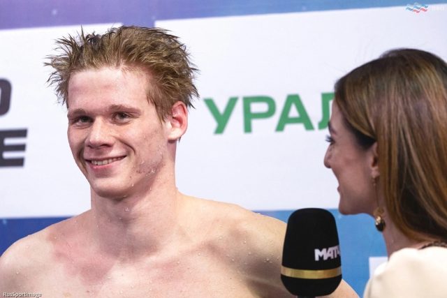 Рыбинский пловец вновь одержал победу