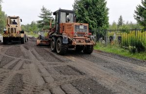 В Рыбинске подсыпали дорогу к центральному входу на старое Южное кладбище