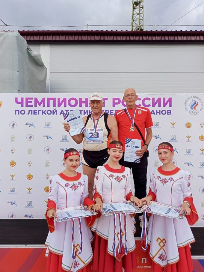 Рыбинцы завоевали 23 медали на чемпионате России по легкой атлетике среди спортсменов-ветеранов