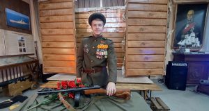 О подвигах великого земляка с музейной сцены