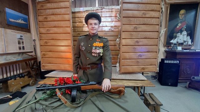 О подвигах великого земляка с музейной сцены