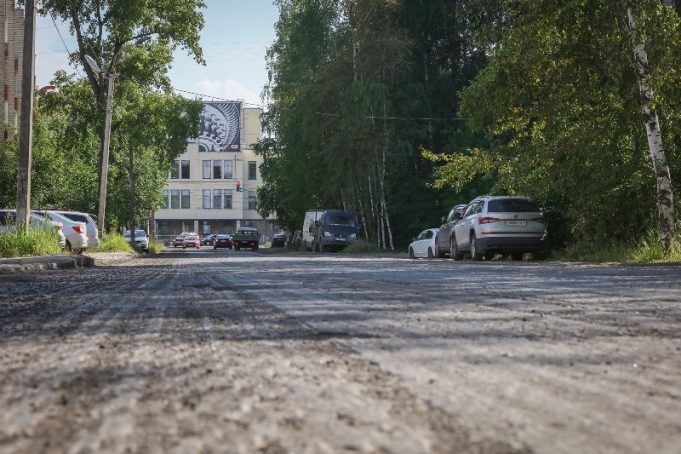 В Рыбинске проводят дорожные работы в счет средств будущего года