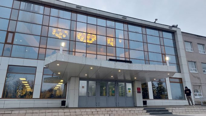 Кинопоказ под открытым небом в Рыбинске