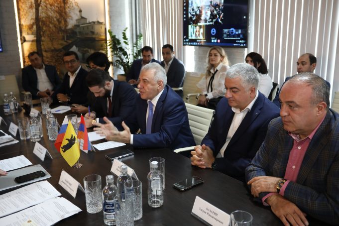 О потенциале Ярославской области рассказали бизнес-сообществу Армении