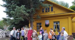 В Рыбинске у Дома-музея Ухтомских появился сад