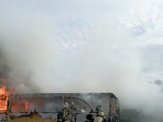 В Рыбинске сгорели два автобуса