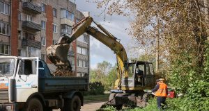 На улице Алябьева начали ремонтные работы