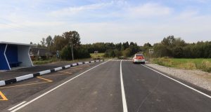 Завершился ремонт дороги Рыбинск — Арефино