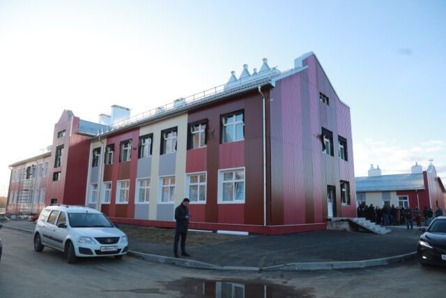 Школа в Погорелке будет готова к 1 декабря