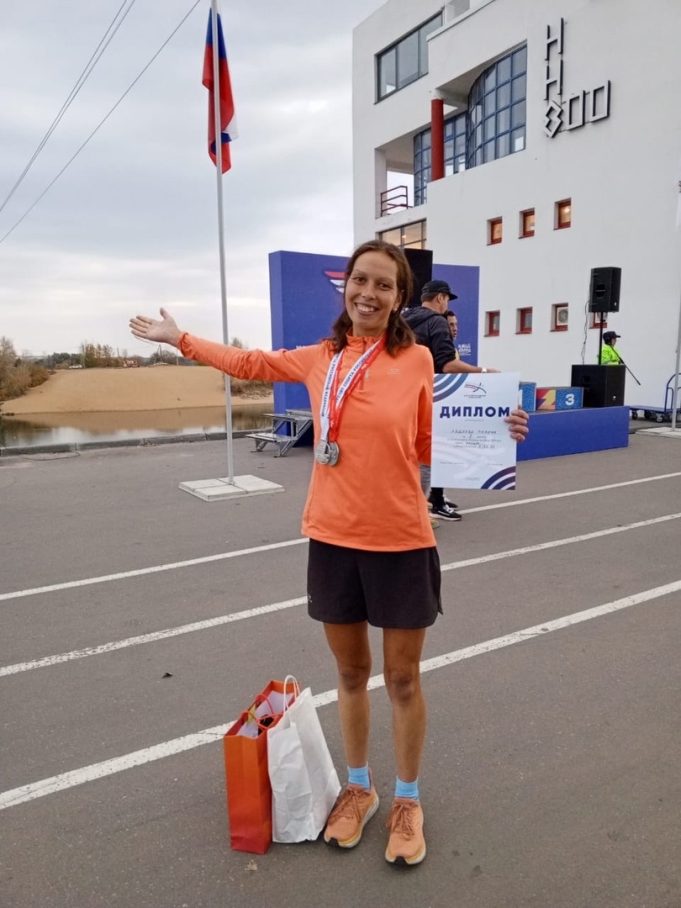 Жительница Рыбинска стала обладательницей серебра на чемпионате России по бегу