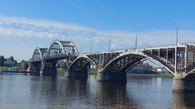 Волжский мост в Рыбинске закроют на 8 ночей