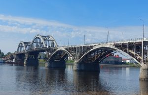 Волжский мост вновь будут перекрывать по ночам