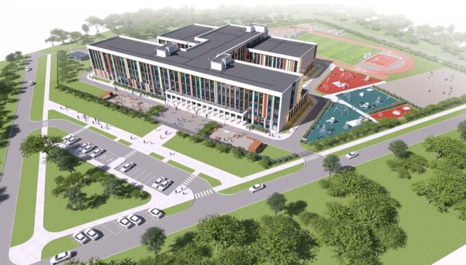 Дмитрий Рудаков показал, как будет выглядеть будущая школа в Прибрежном микрорайоне