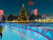 В Рыбинске представили эскизный проект катка на площади Дерунова