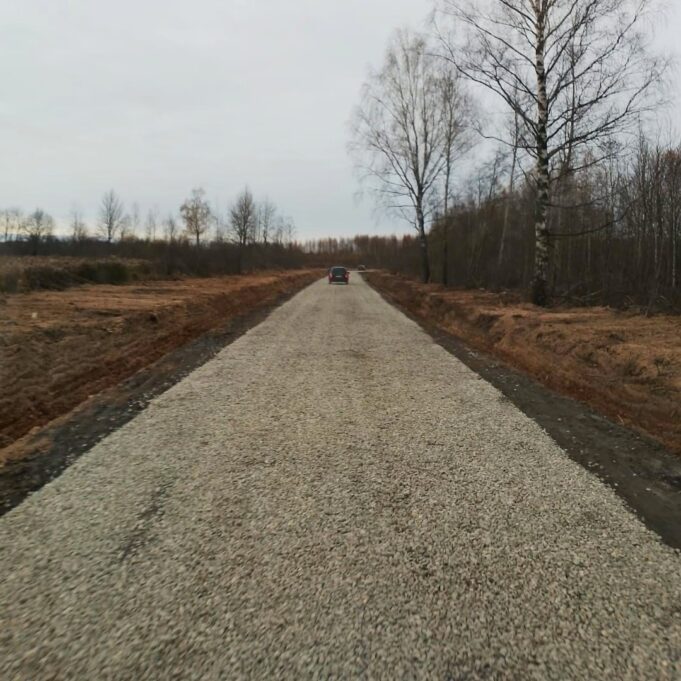 В Рыбинском районе завершился ремонт автомобильной дороги Красная Горка — Бараниха — Шелепино
