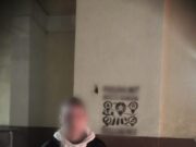 В Рыбинске задержали молодых людей, которые расписали нелегальной рекламой городские здания