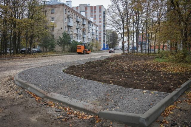 Улица Глеба Успенского в Рыбинске готова на 70%