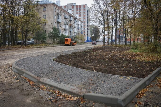 Улица Глеба Успенского в Рыбинске готова на 70%
