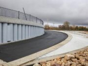 Берегоукрепление в районе ДС «Полет» практически завершено