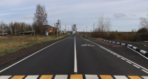 Дорогу Мышкин – Волга – Шестихино полностью отремонтировали