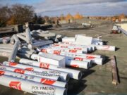 В СК «Метеор» приступили к ремонту крыши