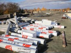 В СК «Метеор» приступили к ремонту крыши