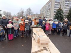 В Рыбинске возобновились мастер-классы по изготовлению кормушек для птиц