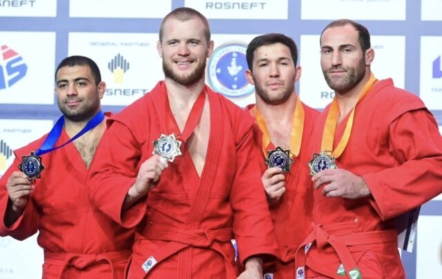 Самбист из Рыбинска стал двукратным чемпионом мира