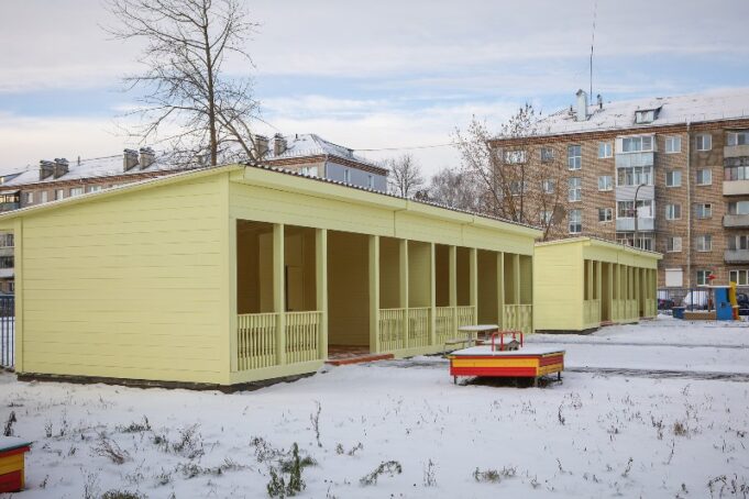 Территорию детского сада № 94 в Рыбинске привели в порядок